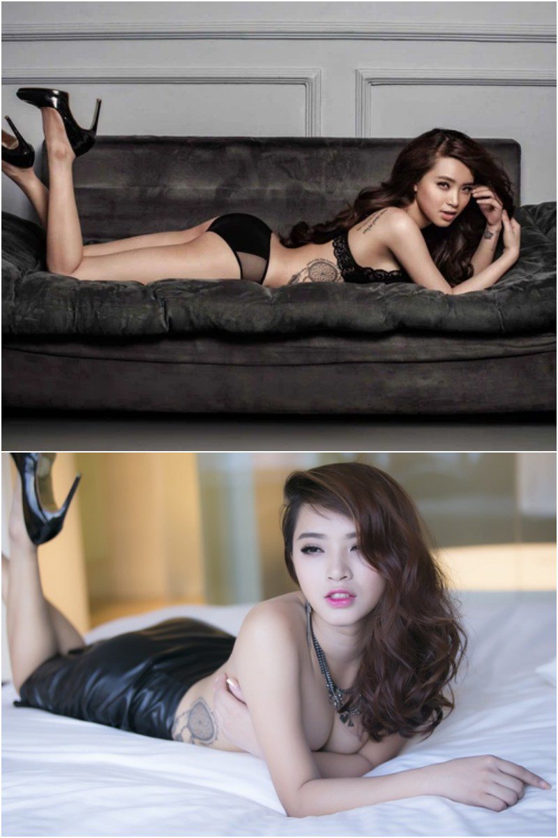 Body bốc lửa chưa là gì, Hải Băng còn mê xăm hình chất chơi, amp;#34;đậuamp;#34; toàn ở nơi hiểm hóc - 7