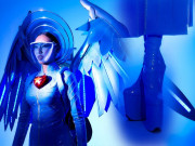 Thời trang - Thùy Tiên mang giày siêu cao 20cm bùng nổ với trang phục “Thiên Thần Áo Xanh”