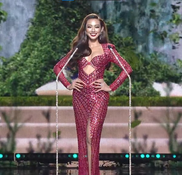 Bán kết Miss Grand International: Việt Nam tỏa sáng, một người đẹp gặp sự cố ngồi sụp trên sân khấu - 5
