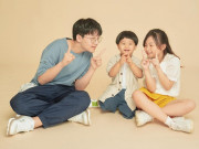 Giải trí - Tê Giác Bố Ơi Mình Đi Đâu Thế to lớn bên 2 em ruột, nói "bố mẹ quá là hên"