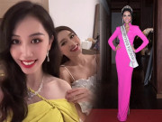 Thời trang - Hoa hậu Việt cho "đối thủ" mượn váy: Ai cũng ghi điểm, riêng H'Hen Niê còn ngại ngùng xin lỗi