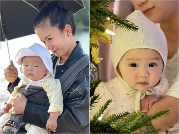 An Nguy khoe ảnh con lai Tây đáng yêu