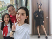 Giải trí - Con gái Minh Tiệp mới 10 tuổi đã có chiều cao vượt trội