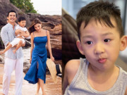 Làm mẹ - Con trai Lương Thế Thành Thúy Diễm càng lớn càng giống bố, chăm chút quần áo hàng hiệu đắt tiền