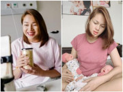 Bà bầu - Top 10 HHVN không lấy chồng, một mình sinh đôi, trước khi đẻ 5 phút vẫn tranh thủ bán hàng