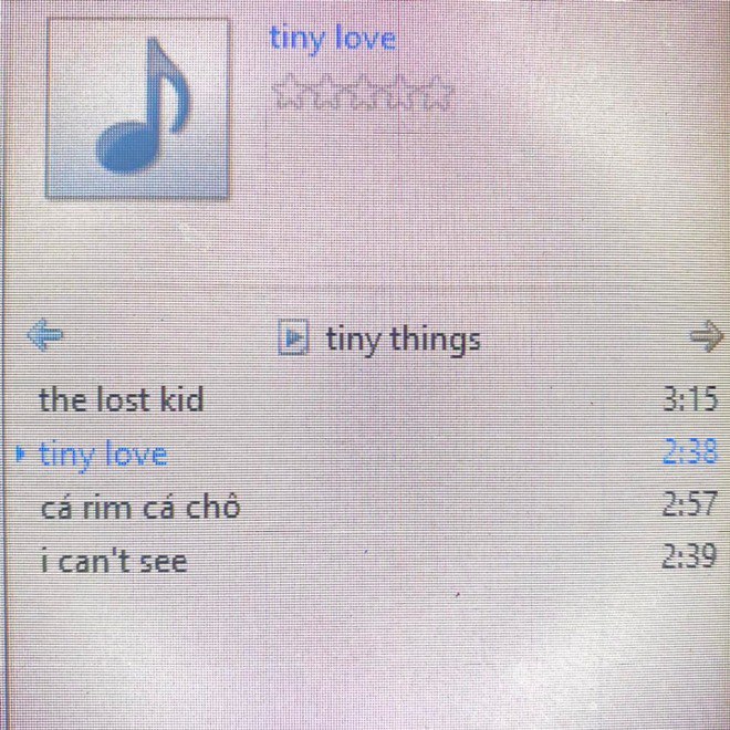 Tấm hình nhá hàng sản phẩm mới trên trang cá nhân của Thịnh Suy.