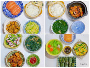 Bếp Eva - 9X Thanh Hóa khoe cơm 2 mẹ con cực chất, có bữa chỉ 30k ai cũng trầm trồ khen ngon