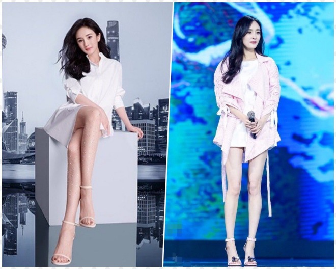 Cô liên tục gây sốt mỗi lần khoe chân.