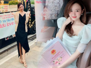 Thời trang - Đất đai chốt mấy chục mẫu, nhưng cô giáo Midu chỉ mê một kiểu đầm, mặc mấy năm không đổi