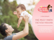 Làm mẹ - 3 thời kỳ phát triển trí não cực đỉnh của trẻ, mẹ biết nắm bắt con sẽ thông minh hơn