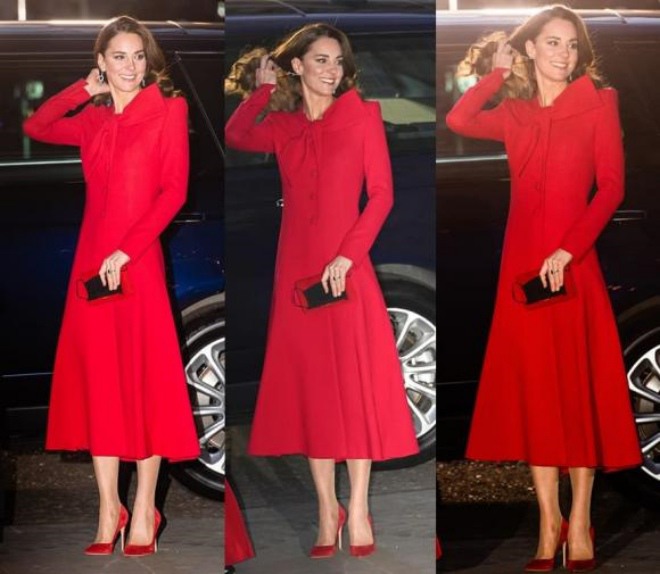 Kate khoe thần thái đỉnh cao với màn hất tóc.