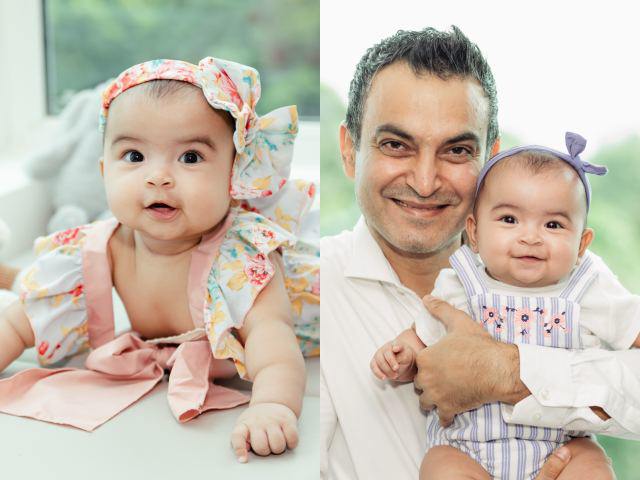 Con gái lai Ấn của Võ Hạ Trâm cười giống hệt bố, kế thừa tính cách từ mẹ