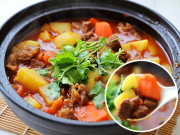 Bếp Eva - Kho thịt bò cho thêm những củ này ngon lại dễ thưởng thức, cả nhà ăn "cạn nồi"