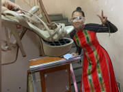 Thời trang - Đôi giày "tâm linh" giúp H'Hen Niê đăng quang 3 năm trước nay còn đâu