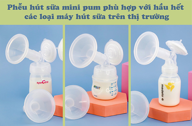 Phễu hút sữa Silicon Mini Pum – Siêu phẩm giúp chị em nuôi con bằng sữa mẹ dễ dàng - 1