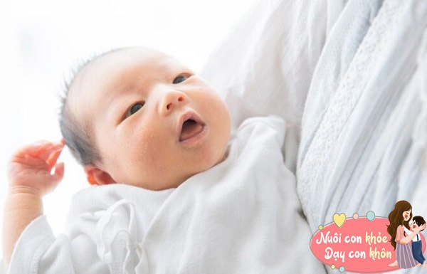 Khi trẻ lớn hơn, đôi mắt của trẻ trở nên hoạt bát hơn, chứng tỏ não bộ của trẻ hoạt động nhiều hơn, những đứa trẻ này có khả năng phản xạ rất tốt.  