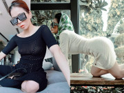 Thời trang - Đến nữ hoàng pose dáng Lệ Quyên cũng thua sự "bá đạo" của vợ 2 Minh Nhựa