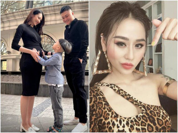 Làm mẹ đơn thân, DJ Tiên Moon ẩn ý lạ khi chồng cũ khoe con chung thân mật vợ mới