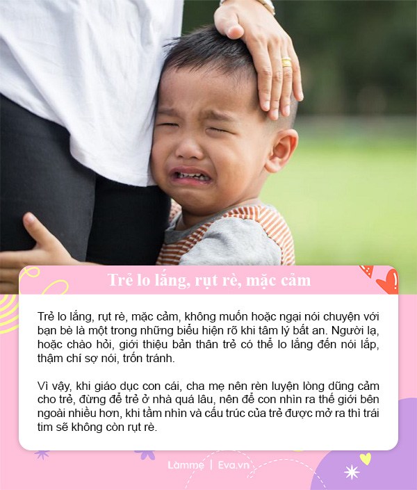 Trẻ có 6 biểu hiện này chứng tỏ bé thiếu tình yêu, sự quan tâm từ bố mẹ - 7