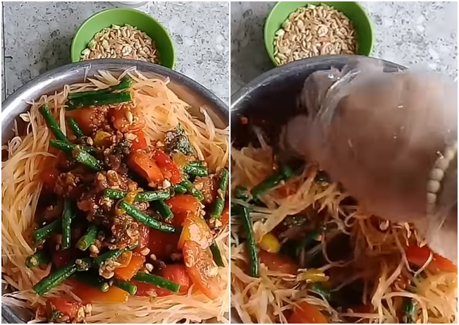 Cách làm gỏi đu đủ Thái Lan ngon chuẩn vị - 4