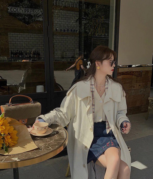 Ngày mùa đông có nắng, nàng diện áo trench coat như sao Hàn là đẹp miễn bàn - 14