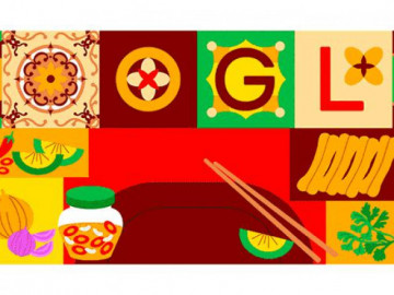 Vì sao Google Doodle tôn vinh phở Việt Nam?