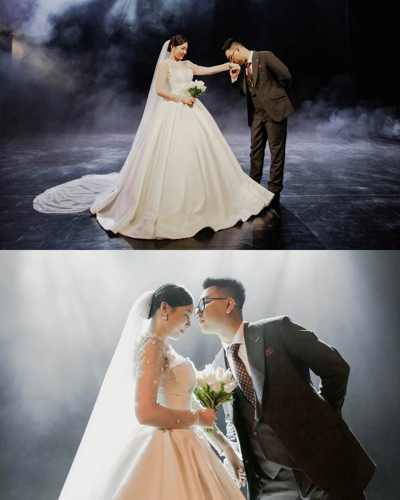 Mới đây, MC VTV Vũ Phương Thảo đã chia sẻ loạt ảnh cưới đẹp như mơ bên ông xã tài giỏi của mình.
