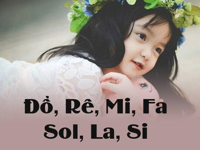 Đặt tên ở nhà cho bé theo nốt nhạc. (Ảnh minh họa)
