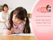 Làm mẹ - 3 đặc điểm của trẻ có não phải phát triển cực tốt, thông minh vượt trội từ bé