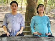 Giải trí - Thân Thúy Hà chia sẻ kỷ niệm dở khóc dở cười khi "ôm bụng bầu" trong phim