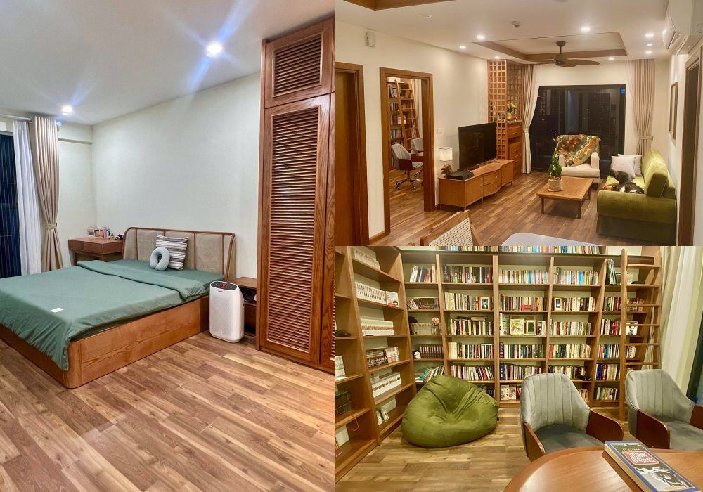 Trước khi sinh con trai đầu lòng, Lê Chi đã khoe vài góc tổ ấm mới của mình. Được biết, nhà mới của Lê Chi nằm ngay cạnh nhà của chị gái. Diệp Chi rất vui khi 2 chị em được về sống gần nhau như mong muốn của bố mẹ.