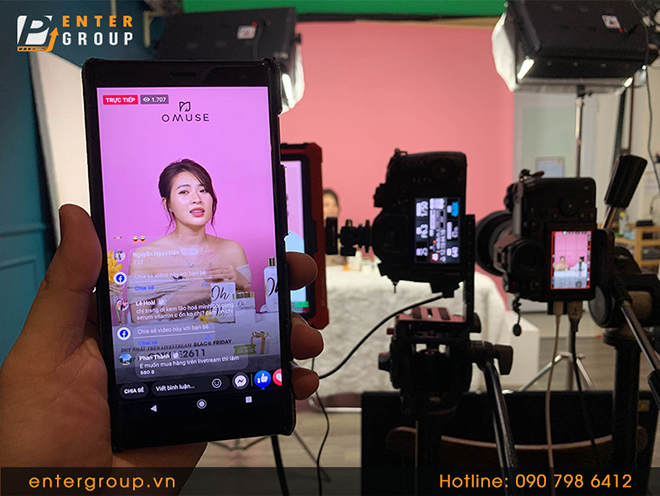 Enter Media chuyên dịch vụ livestream bán hàng online - 1