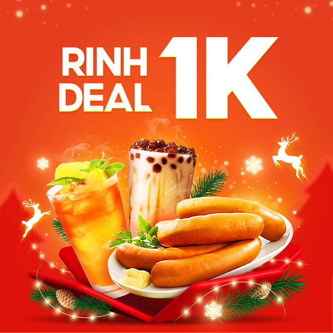 Loạt món ngon chỉ từ 1.000 đồng đón Giáng Sinh  - 2