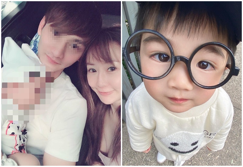 Trong một lần hiếm hoi, Chen đăng tải bức ảnh có mặt bố của em bé.

