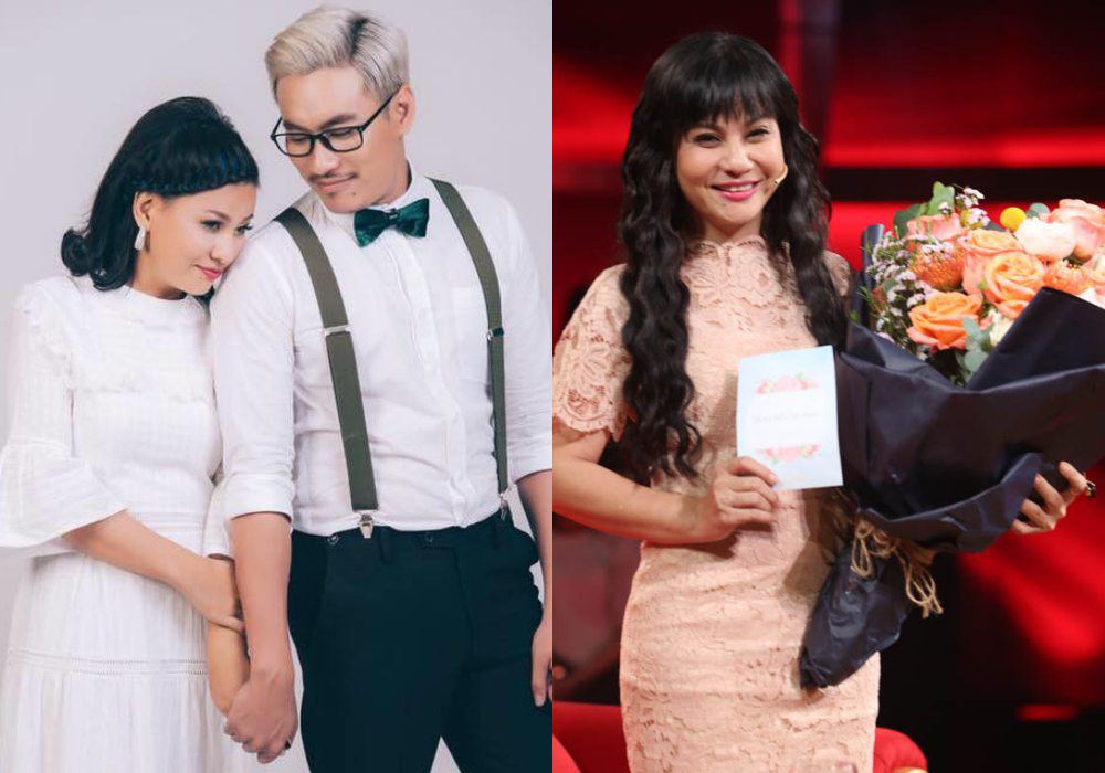 Nữ diễn viên từng khoe bó hoa được chồng gửi tặng với nội dung mùi mẫn.