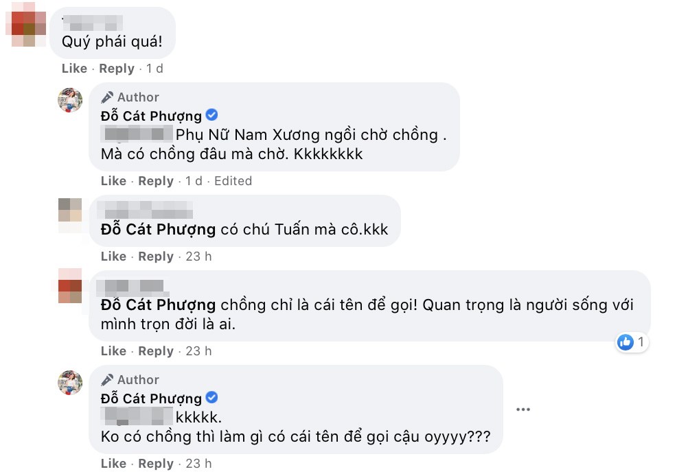 Cát Phượng tuyên bố mình không có chồng giữa nghi vấn chia tay Kiều Minh Tuấn.