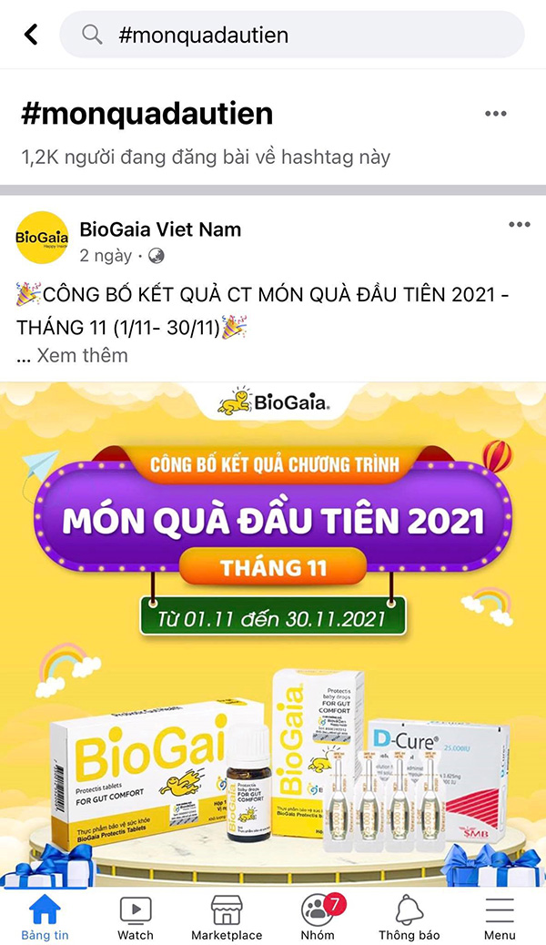 Trào lưu khoe “Món quà đầu tiên”- của các mẹ Việt, không xa lạ gì chính là men BioGaia - 2