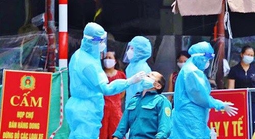 Số ca mắc mới ở Hà Nội vẫn ở mức trên 1400 ca/ngày.