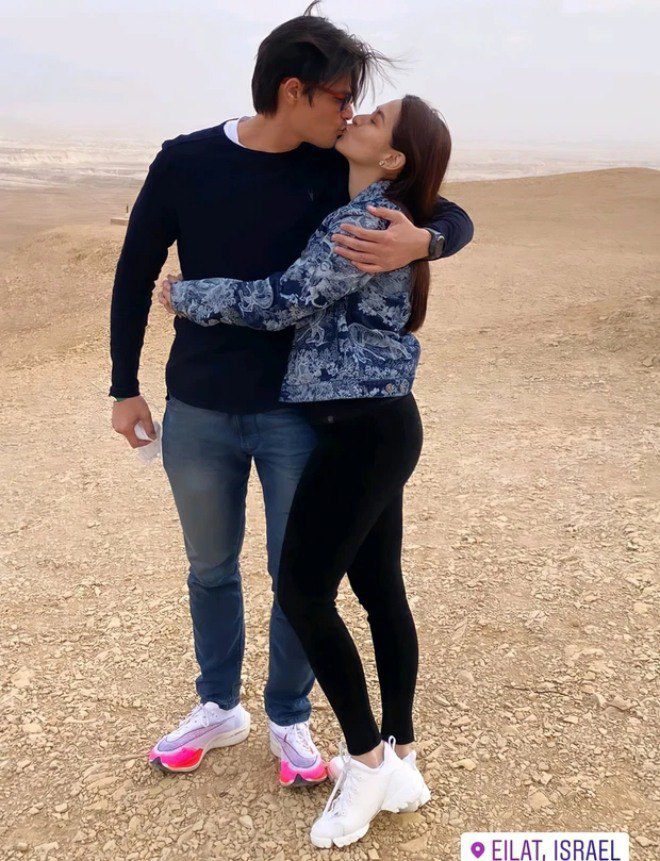 Cặp đôi khiến khán giả ngưỡng mộ.