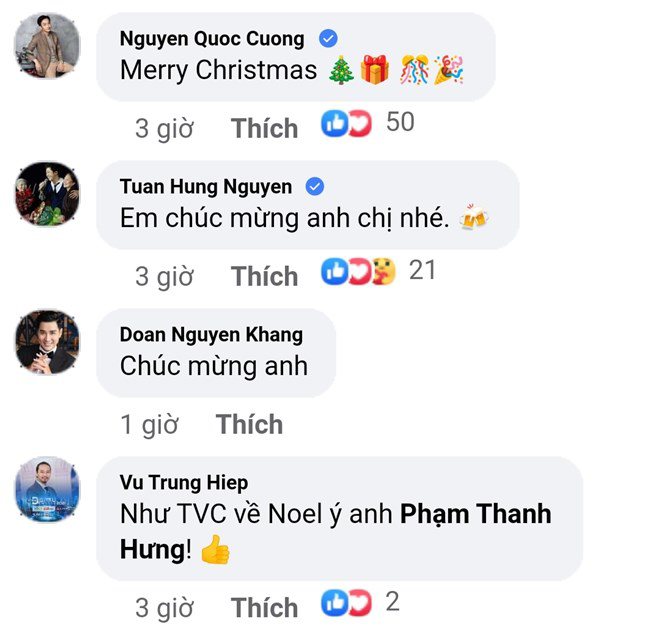 Cường Đô La, Tuấn Hưng... rộn ràng chúc mừng vợ chồng Shark Hưng.