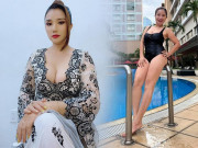 Làm đẹp - “Bà mối” Cát Tường U50 diện bikini, không cần eo thon, chỉ cần đường thắt này là đủ