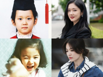 "Ma cà rồng" Kbiz lúc bé cũng chịu thua nữ thần như Song Hye Kyo