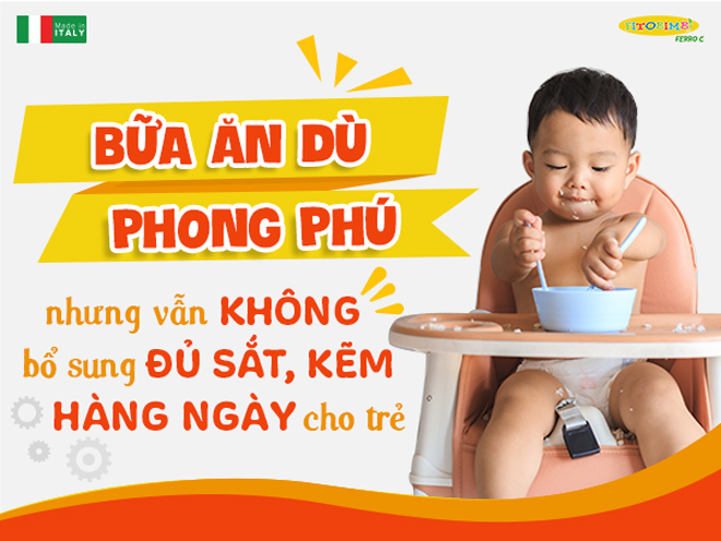 Cảnh báo: Thiếu sắt, kẽm sẽ ảnh hưởng đến trí tuệ và khả năng tập trung của trẻ - 3