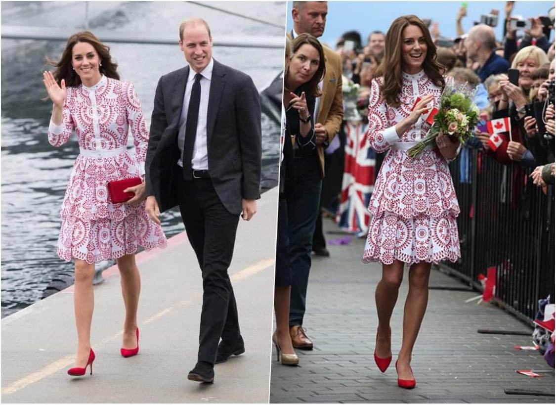 Kate Middleton mặc váy đầm đỏ rực mà không lố, hội chị em U40-U50  học diện Giáng sinh chuẩn bài! - 12