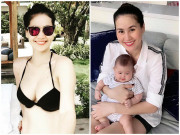 Làm mẹ - Cảnh làm mẹ của nữ hoàng đồ lót Thân Thúy Hà sau khi 41 tuổi xin bạn trai đứa con