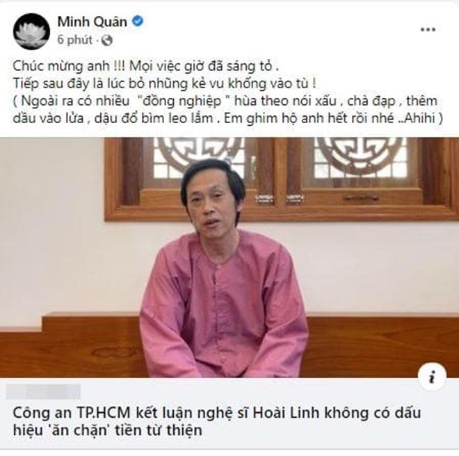 Sao Việt 24h: Động thái của con trai khi Hoài Linh không bị khởi tố, một ca sĩ tức tối - 10