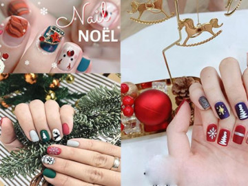 Mẫu nail noel giáng sinh: Top những kiểu đẹp hot nhất hiện nay