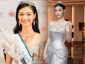 Á hậu 10X đeo trang sức bạc tỷ oanh tạc thảm đỏ