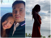 Bà bầu - Sau 1 năm vào SG sống cùng chồng đại gia, mẹ đơn thân MC Vân Hugo khoe "tin vui"
