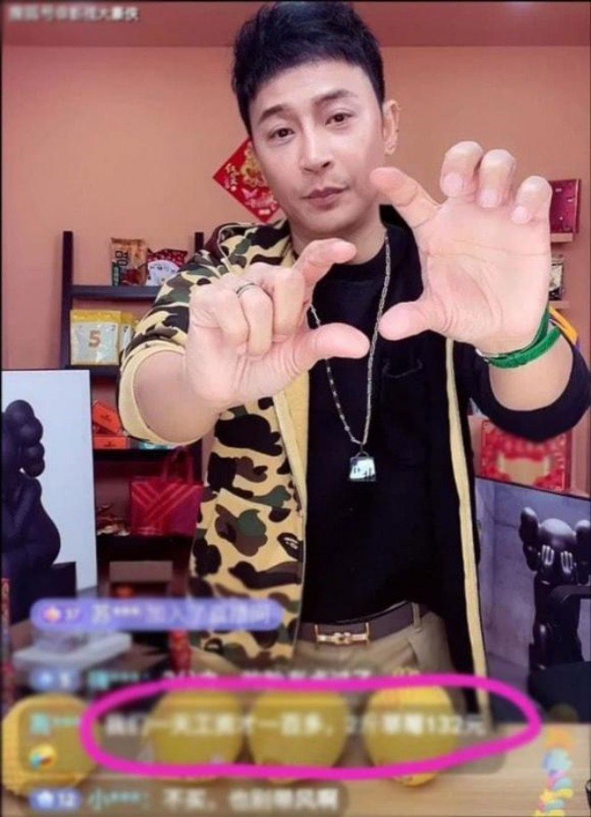 Anh lại vừa có màn phát biểu gây sốc khi bán hàng online.